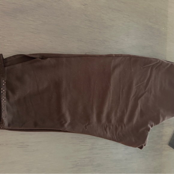 Adidas Cropped Brown Leggings - NWT - Picture 6 of 14